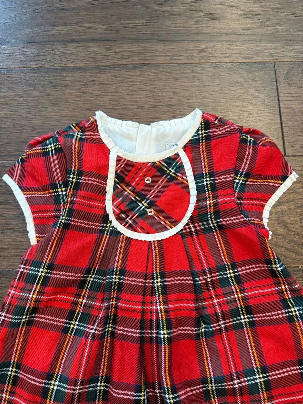 Mayoral Christmas Plaid Toddler Girl Dress Size 18 Months / 86cm - C36-202